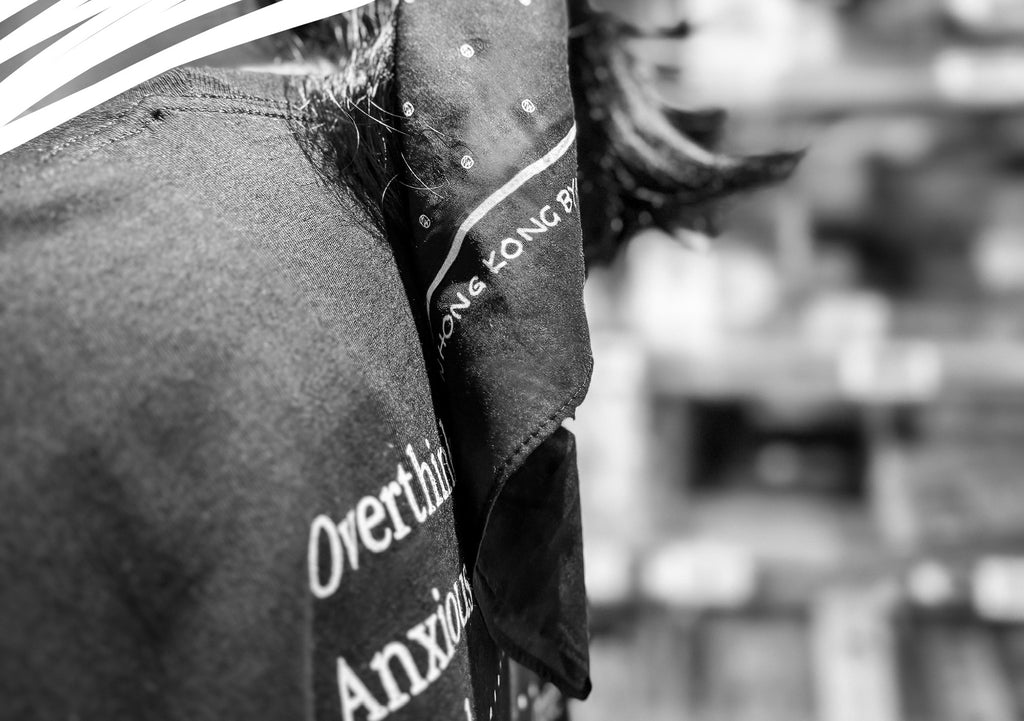 Bandanas with mental health slogans from your Mental Health Streetwear Clothing Brand.